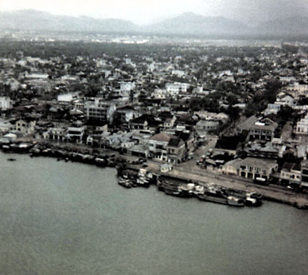 Downtown DaNang from the Bay