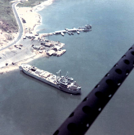 A LST Near Da Nang