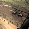 Two M48A3 Tanks Stand Guard