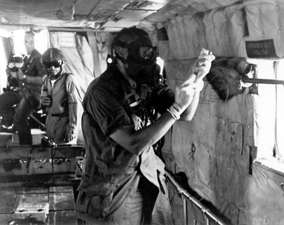 Inside the Cargo Hold of an CH-53