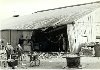 Hanger damage after 29Jan68 rocket attack.