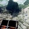 Marble Mountain passes below the starboard gunner's position