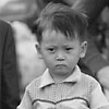 A young refugee Vietnamese boy