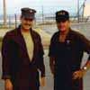 Two HMH-463 Lieutenants