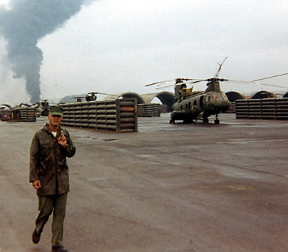 SSgt Harding on the MMAF Flightline